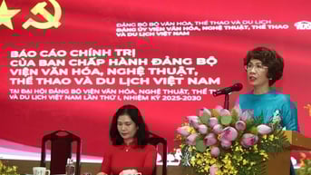 Đại hội Đảng bộ Viện Văn hóa, Nghệ thuật, Thể thao và Du lịch Việt Nam nhiệm kỳ 2025 - 2030