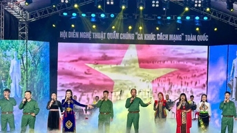Hội diễn Nghệ thuật quần chúng "Ca khúc cách mạng" toàn quốc năm 2025: Góp phần nâng cao chất lượng hoạt động văn hóa ở cơ sở
