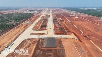 Đề nghị Đồng Nai cấp bổ sung 0,6 triệu m3 đá để xây đường cất, hạ cánh thứ 2 Sân bay Long Thành