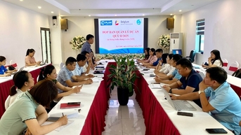 Ban Quản lý Dự án bình đẳng giới và nâng cao vị thế cho phụ nữ và trẻ em gái dân tộc thiểu số tại Lai Châu họp quý II năm 2025