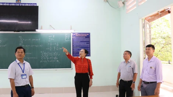 Gò Dầu: Kiểm tra điều kiện các trường học, chuẩn bị kỳ thi tốt nghiệp THPT