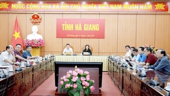 Họp Ban Tổ chức “Triển lãm thành tựu KT-XH nhân dịp kỷ niệm 80 năm Ngày Quốc khánh (2.9.1945 - 2.9.2025)”