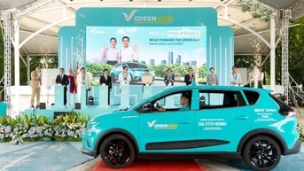 Xanh SM trở thành thương hiệu taxi điện đầu tiên tại Philippines
