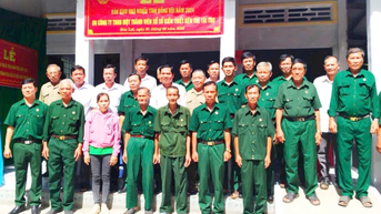 Hội Cựu chiến binh huyện Thạnh Phú điển hình trong học tập và làm theo gương Bác