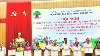 Hà Nội có 528 Câu lạc bộ Liên thế hệ tự giúp nhau