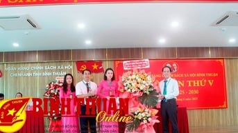Đại hội Đảng bộ Ngân hàng Chính sách xã hội Bình Thuận lần thứ V, nhiệm kỳ 2025 - 2030