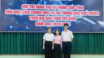 Khơi dậy đam mê sáng tạo khoa học kỹ thuật cho học sinh trung học