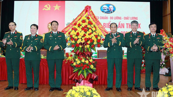 Thượng tướng Phùng Sĩ Tấn dự Đại hội đại biểu Đảng bộ Cục Tiêu chuẩn - Đo lường - Chất lượng nhiệm kỳ 2025-2030