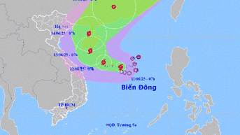 Tàu thuyền của Khánh Hòa đã nắm thông tin về cơn bão số 1