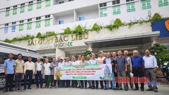 Già làng tiêu biểu Bình Phước học tập kinh nghiệm tại Trà Vinh, Sóc Trăng, Bạc Liêu