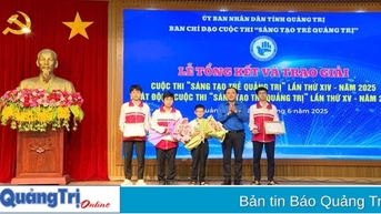 Tổng kết, trao giải cuộc thi “Sáng tạo trẻ Quảng Trị” lần thứ XIV