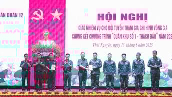 Quân đoàn 12: Quyết tâm đạt kết quả cao trong chương trình...