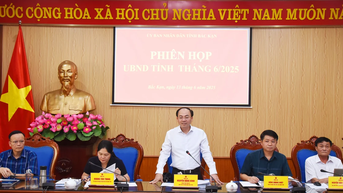 UBND tỉnh Bắc Kạn tổ chức Phiên họp tháng 6/2025