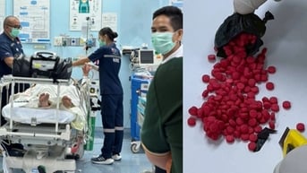 Du khách co giật tại sân bay Thái Lan, lộ bí mật trong cơ thể