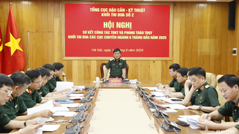 Khối thi đua số 2 Tổng cục Hậu cần - Kỹ thuật triển khai Phong trào Thi đua Quyết thắng 6 tháng cuối năm 2025