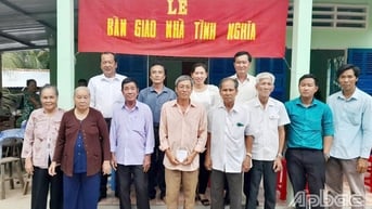 Hội Cựu chiến binh xã Phú Kiết: Phấn đấu học tập, làm theo Bác