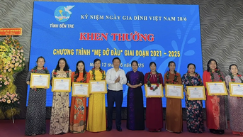 Bến Tre: Chương trình “Mẹ đỡ đầu” giúp 1.317 trẻ mồ côi vươn lên trong cuộc sống