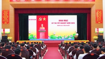Học viện Hải quân khai mạc kỳ thi tốt nghiệp năm 2025