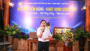 Giao lưu Hội Doanh nhân trẻ ba tỉnh Hà Nam, Ninh Bình, Nam Định: Kết nối tiềm năng – Khát vọng vươn tầm