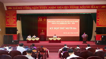 HĐND huyện Ngân Sơn tổ chức Kỳ họp thứ 13