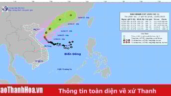 Bão Wutip cách đảo Bạch Long Vĩ khoảng 215km về phía Nam Đông Nam