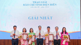 Báo Điện tử VietnamPlus đoạt giải Nhất Giải Báo chí tỉnh Điện Biên