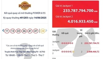 Vietlott có 4 vé trúng Jackpot 2 trong 2 kỳ quay số liên tiếp