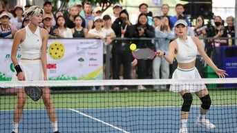 Sôi động Giải Pickleball Báo Người Lao Động lần 1-2025