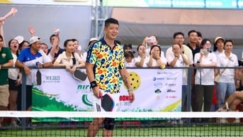 Thời trang pickleball của VĐV Giải Pickleball Báo Người Lao Động