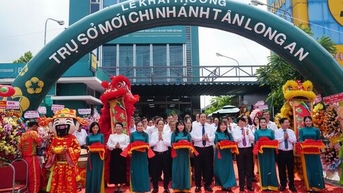 Khai trương Trụ sở mới BIDV chi nhánh Tân Long An tại Bến Lức