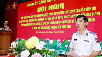 Quán triệt, triển khai Nghị quyết số 59-NQ/TW của Bộ Chính trị và Kết luận số 125-KL/TW của Ban Bí thư trong lực lượng Cảnh sát biển