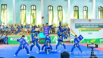 Đoàn Lạng Sơn đoạt 13 huy chương tại Giải thể thao học sinh phổ thông toàn quốc