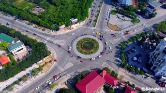Ngắm những nút giao thông quan trọng của thành Vinh từ trên cao