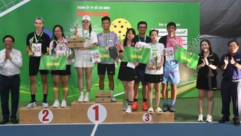 Giải Pickleball Báo Người Lao Động lần 1-2025: Bùng nổ chiến thắng