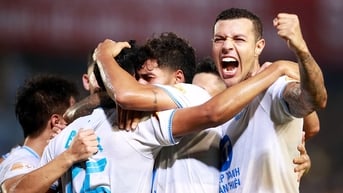 Quảng Nam - Nam Định (hiệp 1) 0-1: Lý Công Hoàng Anh mở tỷ số