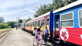 Trải nghiệm chuyến tàu Về miền đất võ