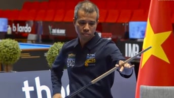 Billiards: Trần Quyết Chiến thua tiếc nuối 'ông vua trận chung kết', giành ngôi á quân World Cup Ankara