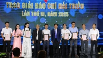 10 tác phẩm của Báo Huế ngày nay đoạt Giải Báo chí Hải Triều năm 2025