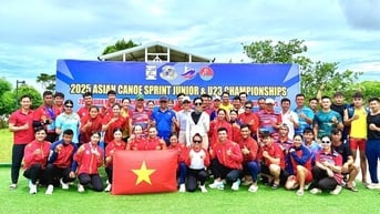 Canoeing Việt Nam giành 10 HCV tại 3 giải đấu lớn
