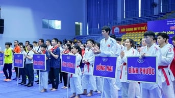 Bình Dương khai mạc giải vô địch Karate miền Đông Nam Bộ mở rộng năm 2025
