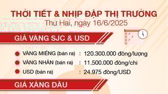 Thời tiết & nhịp đập thị trường 16/6