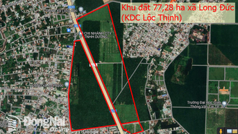 Phê duyệt nhiệm vụ quy hoạch chi tiết khu đất đấu giá hơn 77 hécta tại huyện Long Thành