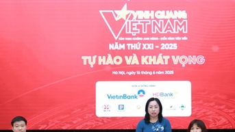 Chương trình Vinh quang Việt Nam 2025 tôn vinh 19 tập thể, cá nhân
