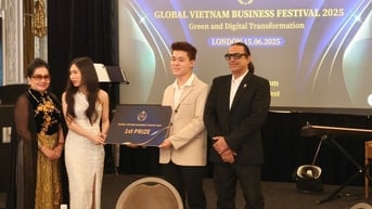 Trường ĐH Trà Vinh đạt quán quân cuộc thi Khởi nghiệp GVB Prize 2025