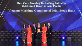 MSB nhận giải thưởng của Asian Banker cho công nghệ ngân hàng lõi