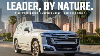 Toyota Land Cruiser hybrid 2025 mạnh nhất chính thức ra mắt