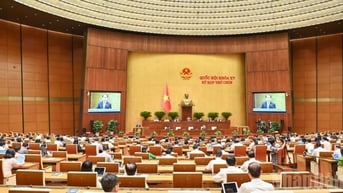 Hôm nay, Quốc hội biểu quyết thông qua Nghị quyết sửa đổi, bổ sung một số điều của Hiến pháp