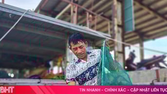Sản lượng thấp, ngư dân Xuân Hội không mặn mà bám biển