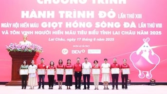 Hành trình đỏ lần thứ XIII, Ngày hội hiến máu "Giọt hồng sông Đà" lần thứ VIII và tôn vinh người hiến máu tiêu biểu năm 2025