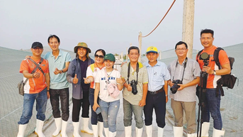 Các nhà báo đồng hương Bến Tre tại TP. Hồ Chí Minh luôn hướng về quê nhà